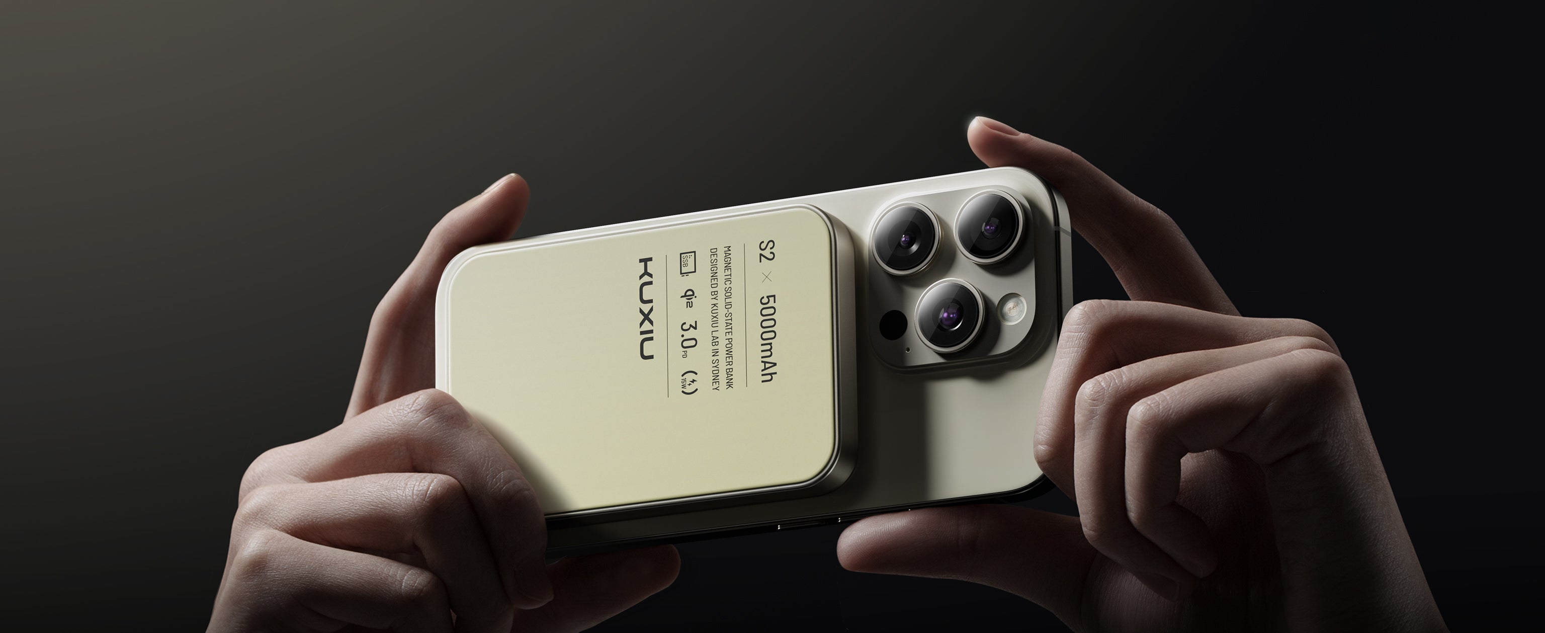 KUXIU Solid-State Power Bank