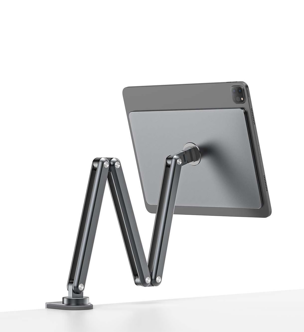 KUXIU X36 Magnetischer Flexibler Faltbarer Ständer für iPad – Space Gray