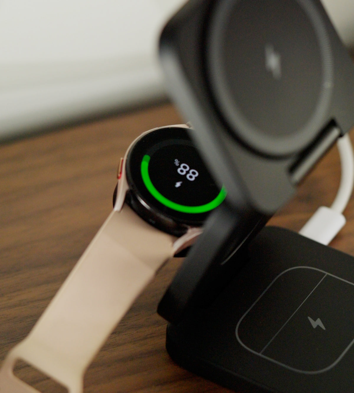 KUXIU X55 Ultra 三合一可折疊磁性無線充電站適用於三星