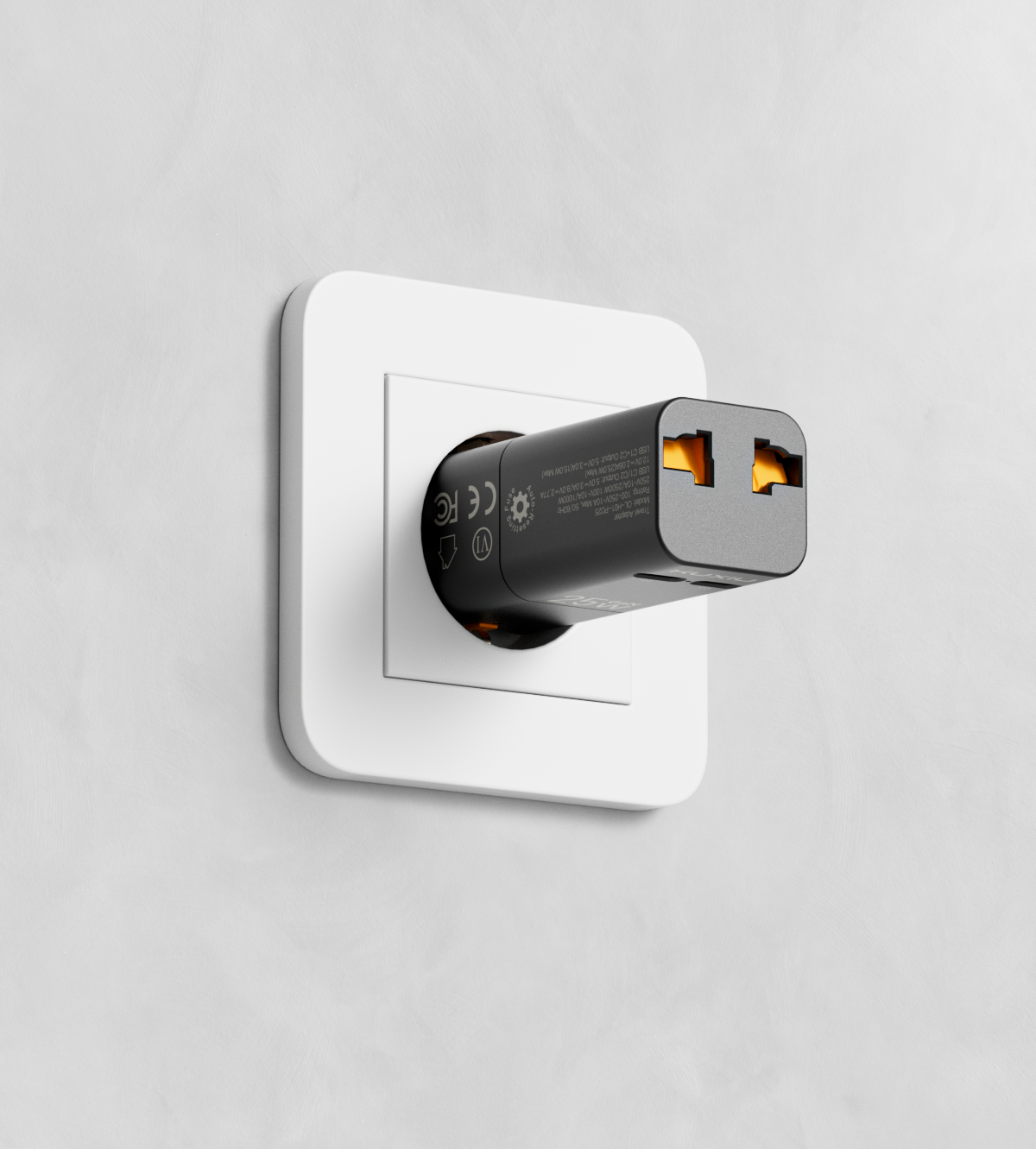 KUXIU 25W Mini Universal Travel Adapter