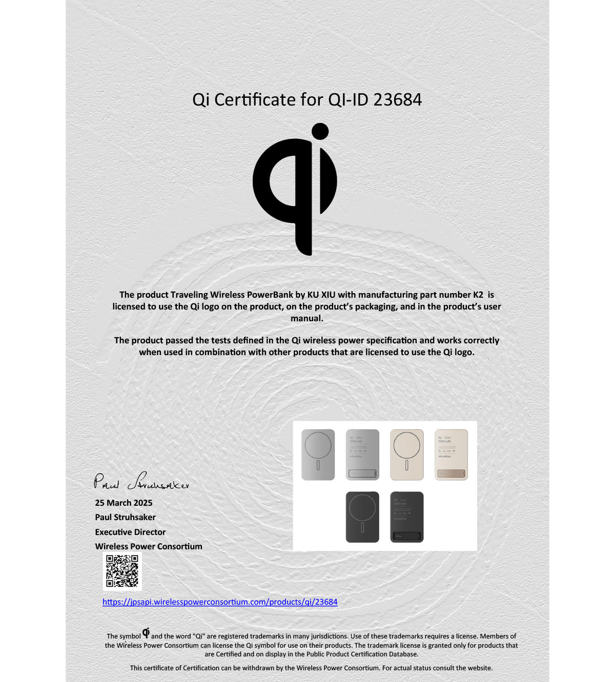 KUXIU K2 Qi2 15W Fast Charging 3-in-1 MagSafe Power Bank - Black