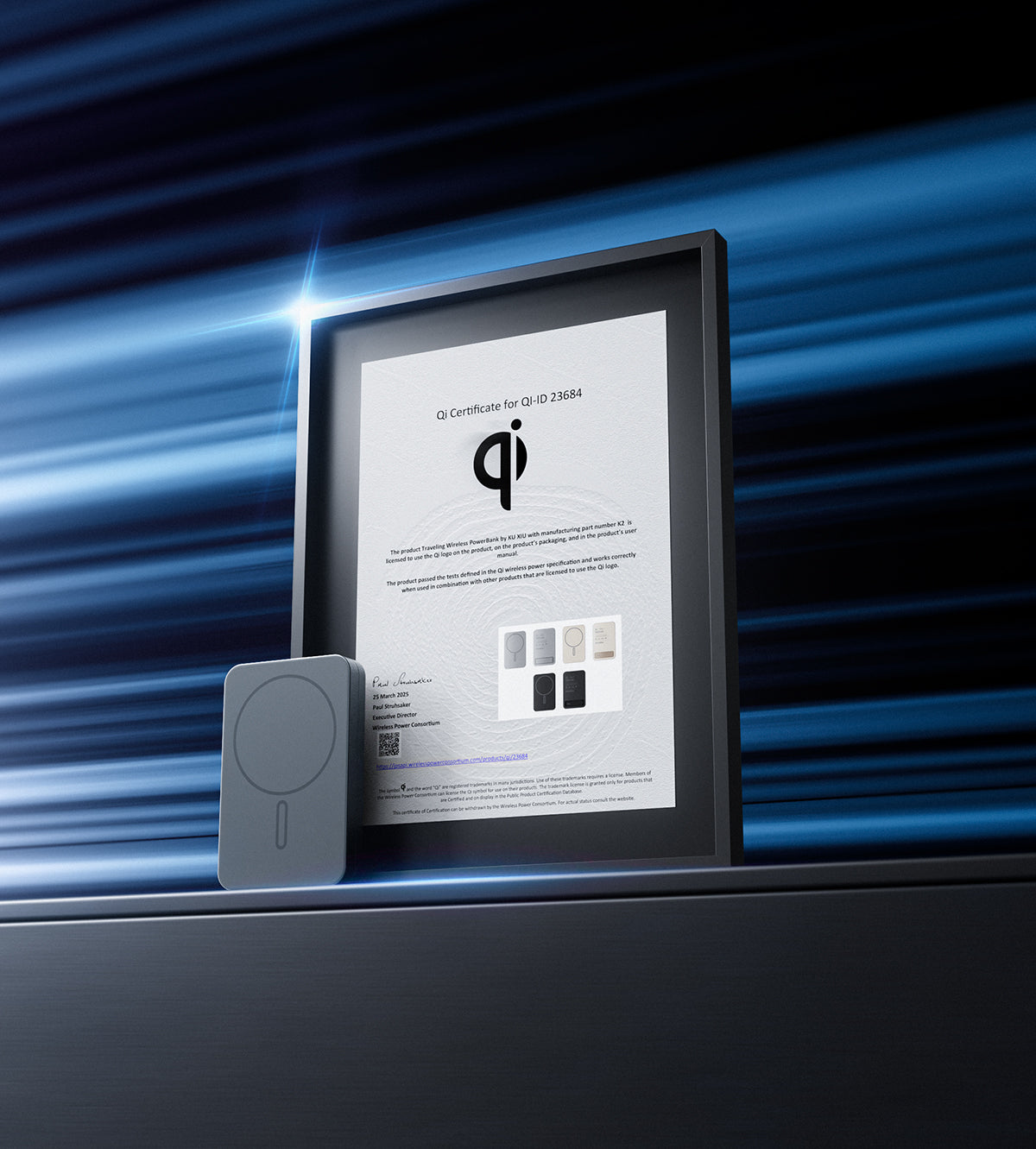 KUXIU K2 Qi2 15W 고속 충전 3-in-1 MagSafe 보조배터리