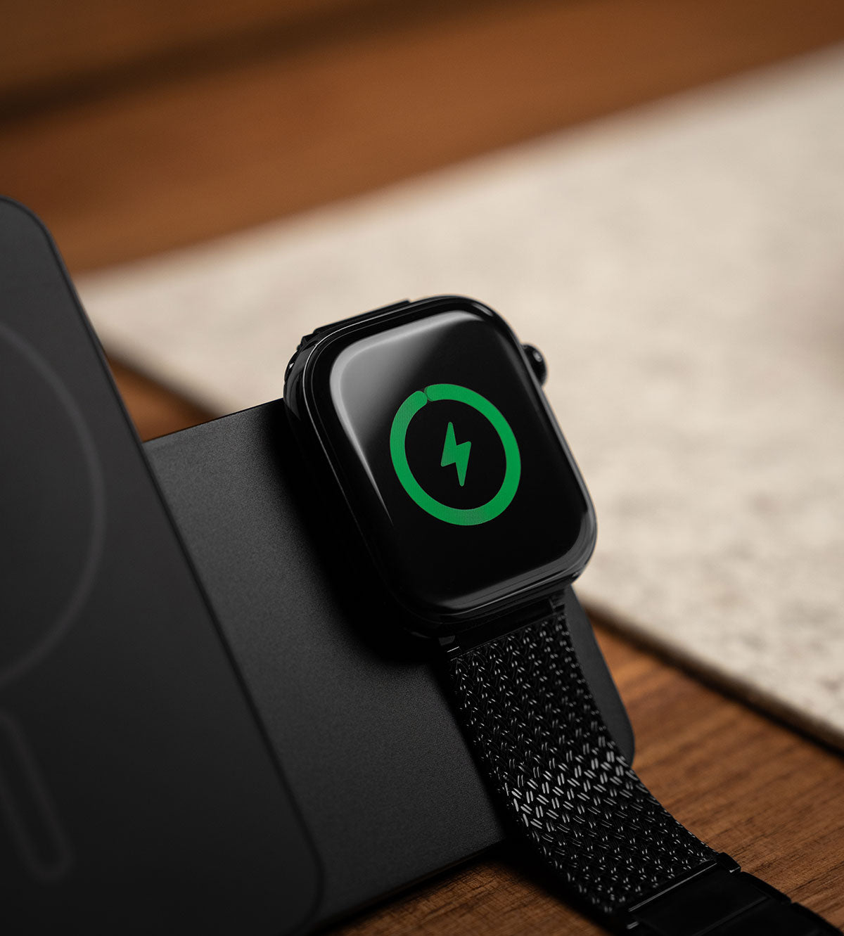 KUXIU K1 15W 快速充電 3合1 MagSafe 行動電源 - 黑色