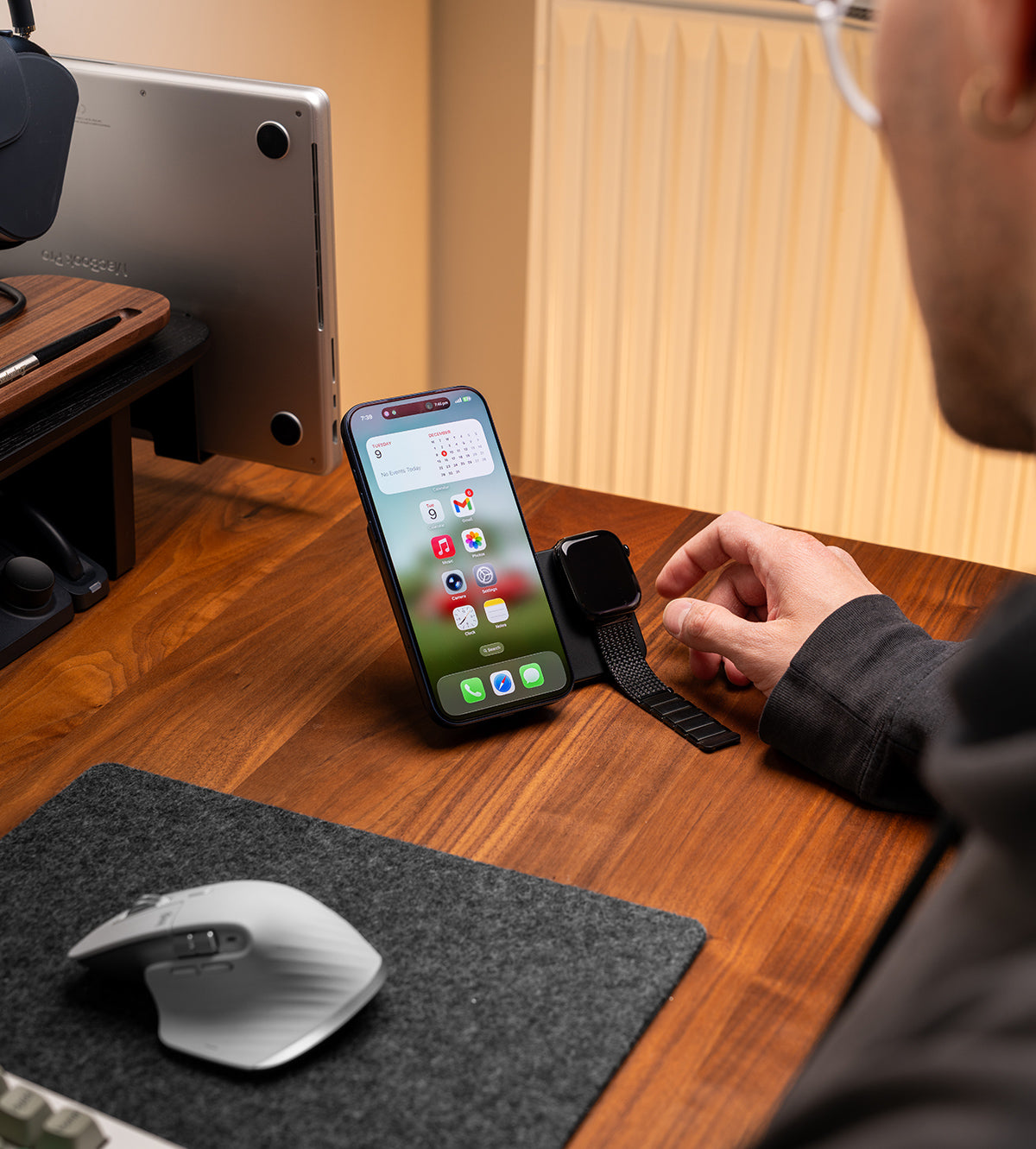 KUXIU K1 Ultra Qi2.2 25W Rychlonabíjecí 3v1 MagSafe Bezdrátová Powerbanka – Černá