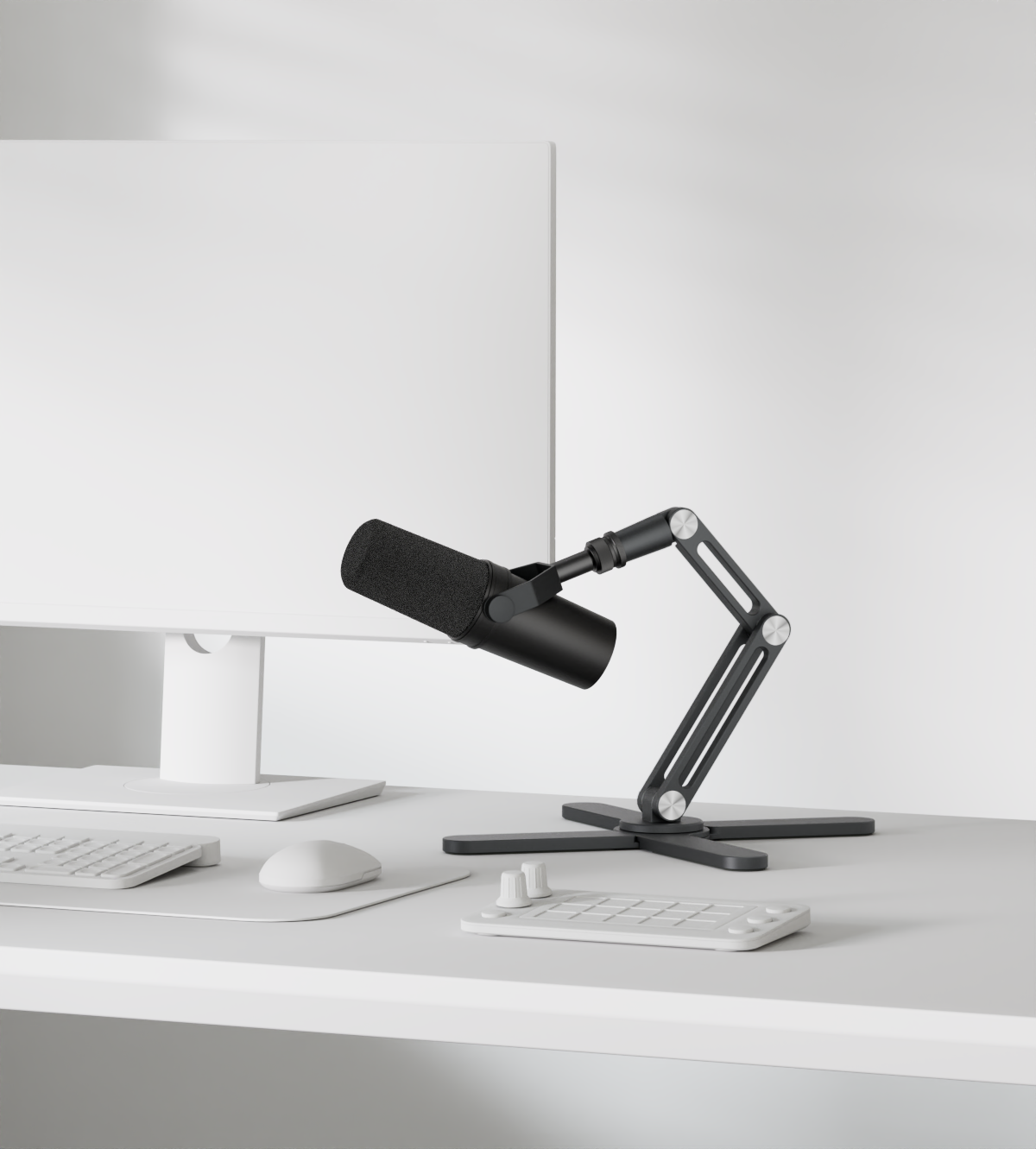 『セット』B+COM ONE ARM MIC UNIT + 増設キット KUXIU X37 Foldable Mic Boom Arm