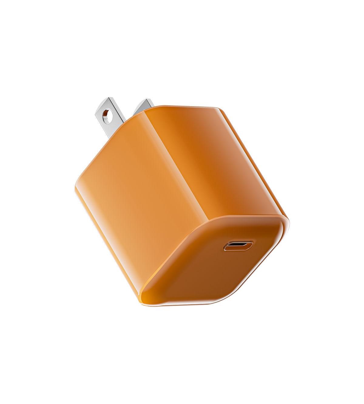 Pod mini オレンジ色 充電器付き KUXIU IceMini 45W GaN 電源アダプター - コズミックオレンジ