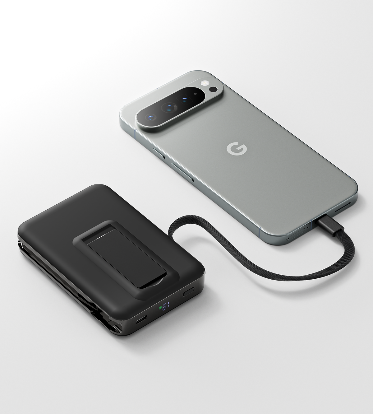 KUXIU S3 Qi2.2 25W 10000mAh MagSafe Solid-State Power Bank