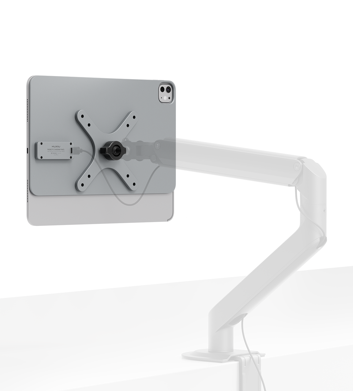 KUXIU VS02 Magnetic Charging Panel for iPad – VESA & Ball Mount