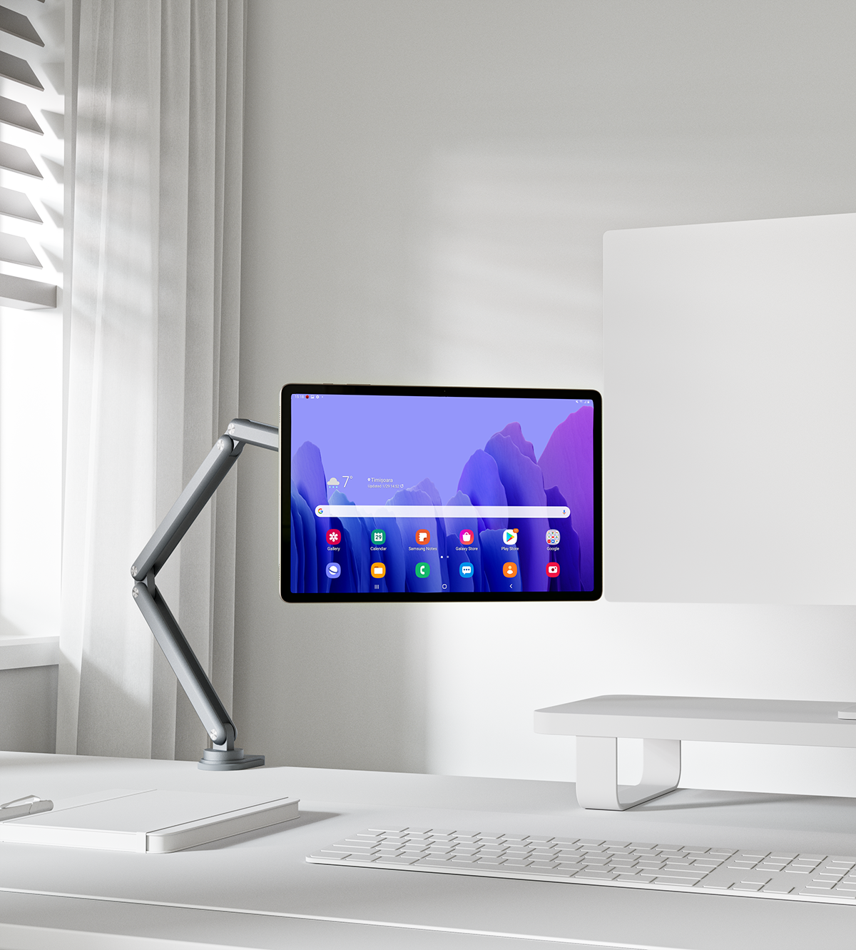 KUXIU X36 折りたたみ式マグネティック スタンド for Samsung Tab