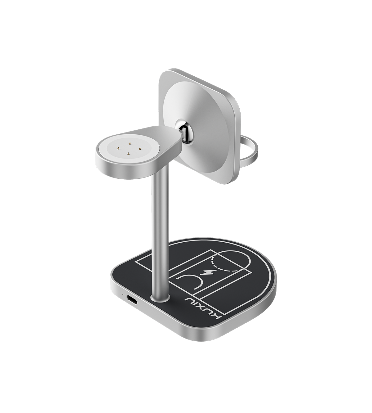 KUXIU 3-Point Power Creative 3-in-1 MagSafe Charging Stand for Google Devices