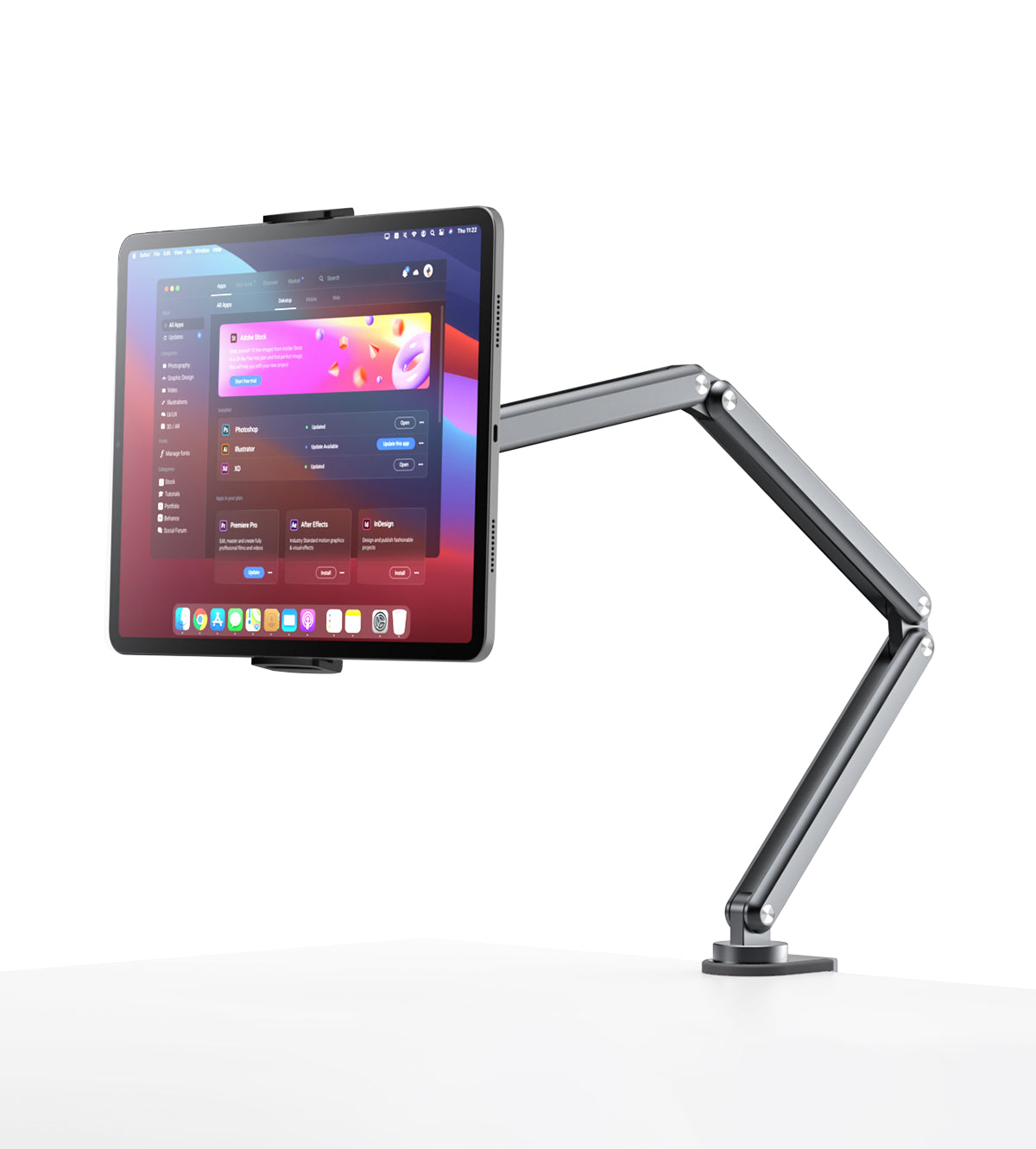 KUXIU X36 Support de tablette à clip pour bras flexible