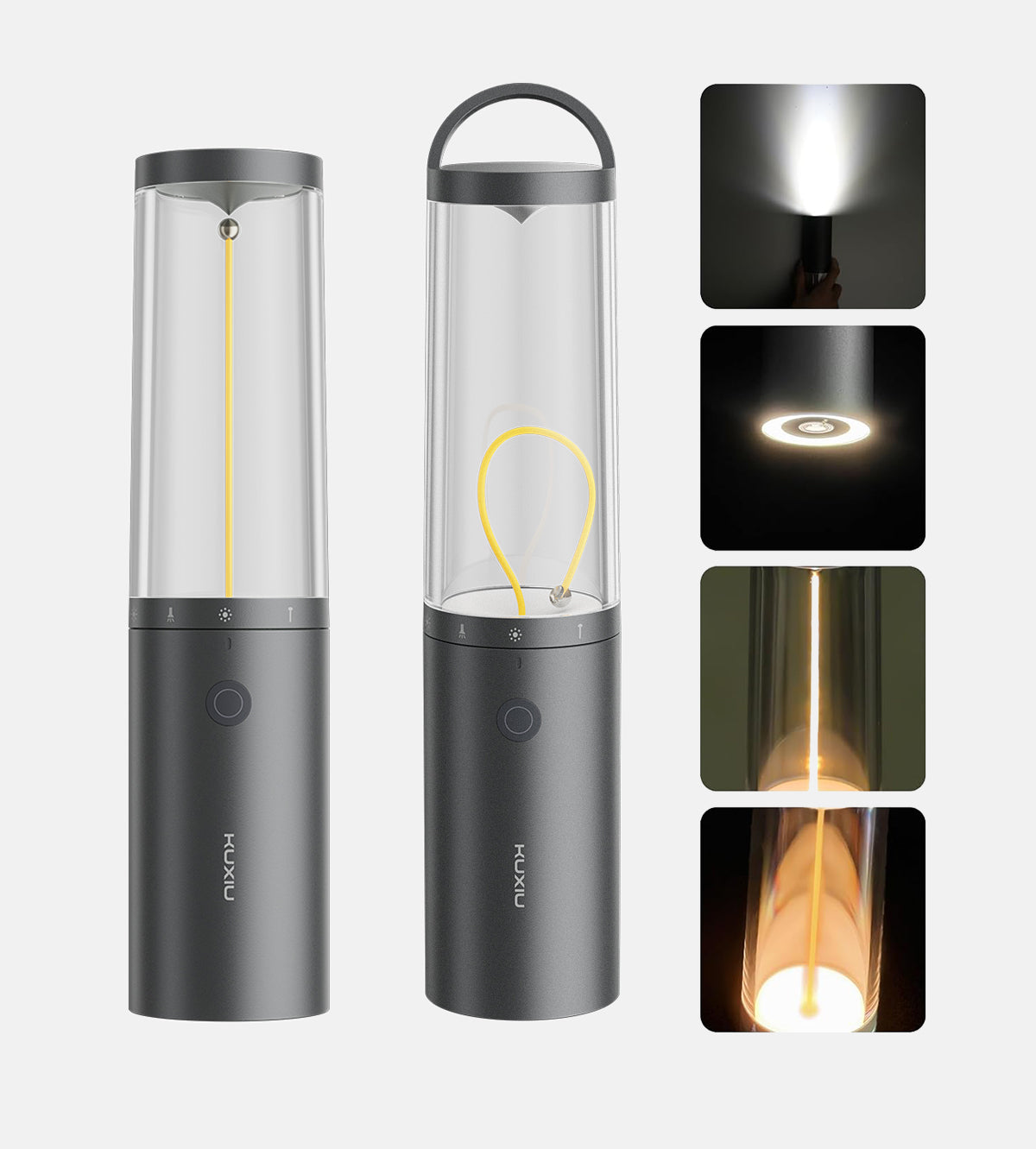 Lampada LED Da Campeggio Ricaricabile - 216 LED, 4 Modalità Luce Per Tenda - Foto 3