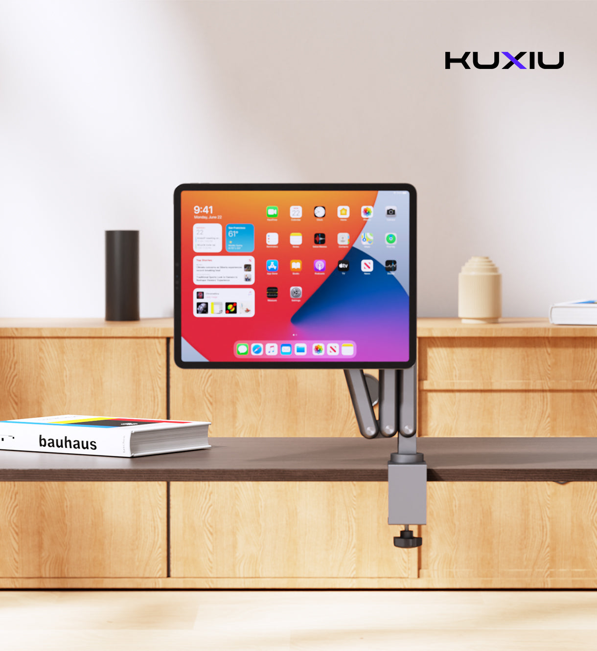 KUXIU X36 iPad 折りたたみ式磁気スタンド