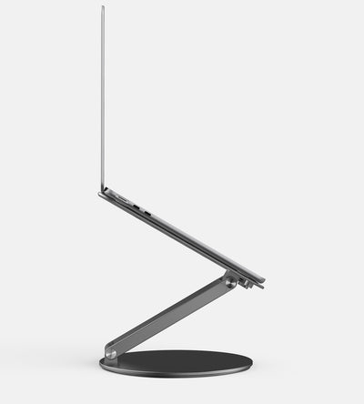 KUXIU X53 Support ergonomique pour ordinateur portable avec hub 8-en-1 intégré