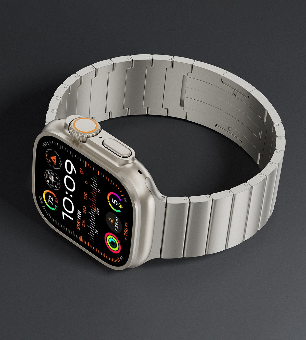 KUXIU Pure Titanium Band for Apple Watch