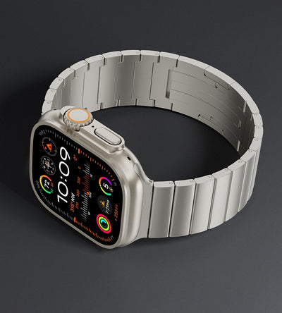 KUXIU Czysta obrączka tytanowa do Apple Watch