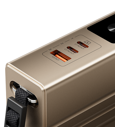 KUXIU B08 25000mAh 100W Max Super Power Bank – Desert Gold