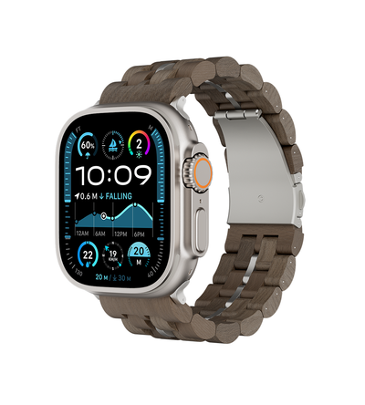 KUXIU Walnut Wood Apple Watch Band