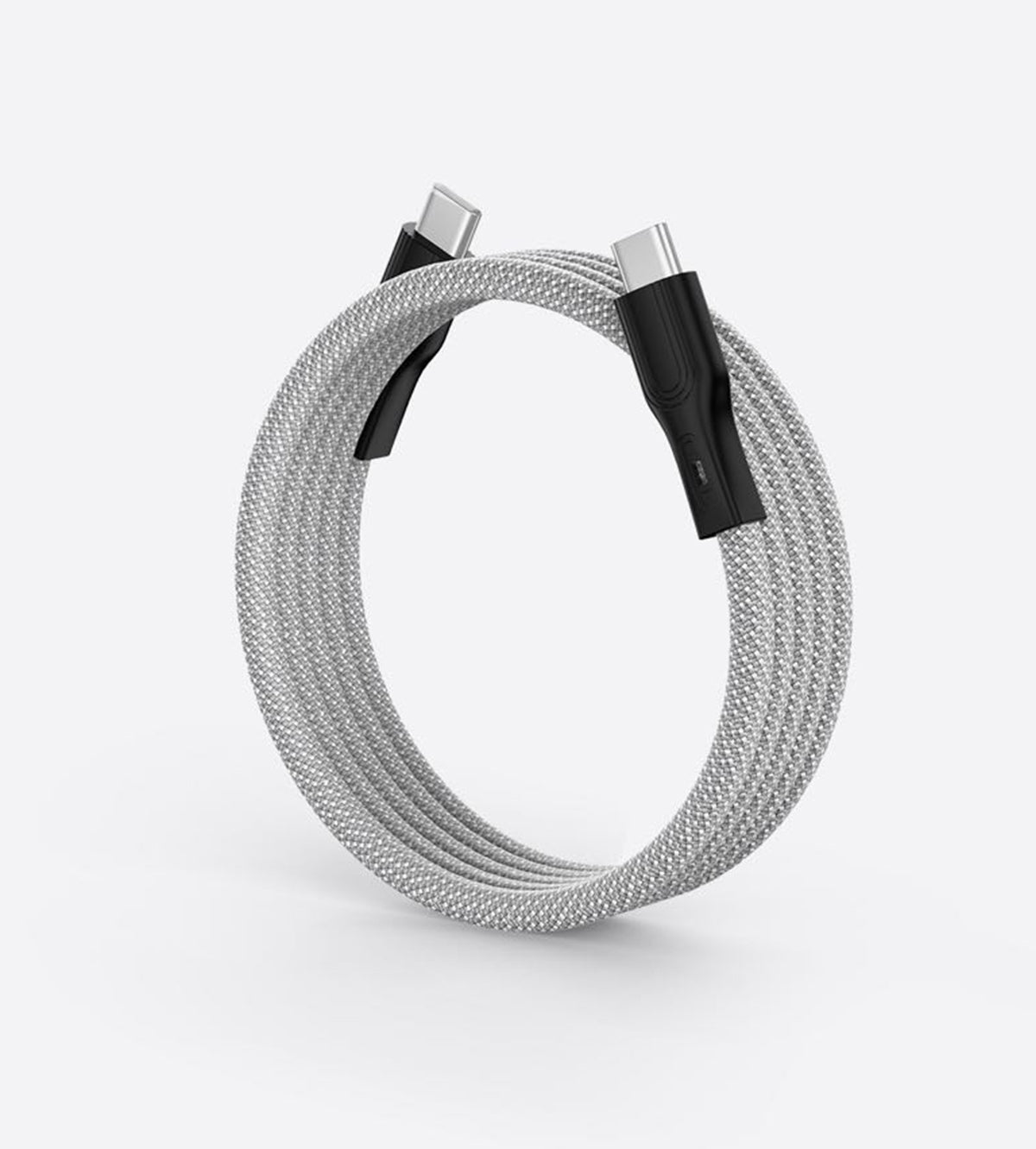 KUXIU Magnetic Coiling Kabel pro rychlé nabíjení (3,3 stop/1 m)