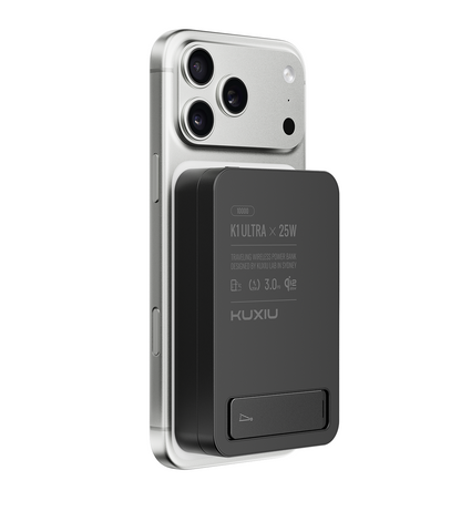 KUXIU K1 Ultra Qi2.2 25W Fast Charging 3-in-1 MagSafe Wireless Power Bank