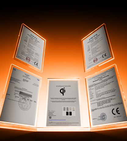 KUXIU K1 Ultra Qi2.2 25W Fast Charging 3-in-1 MagSafe Wireless Power Bank - Cosmic Orange