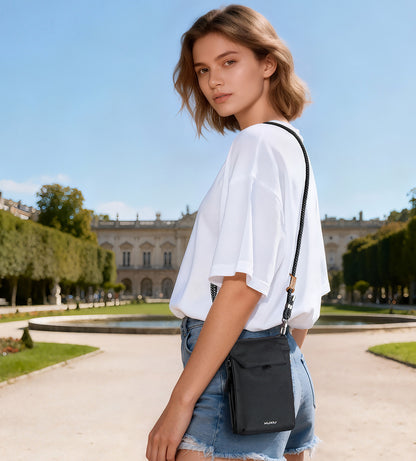 KUXIU Smart Shield Bag – RFID Blocking, Waterproof & Anti-Cut - Black