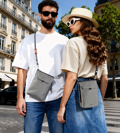 KUXIU Smart Shield Bag – RFID Blocking, Waterproof & Anti-Cut - Khaki