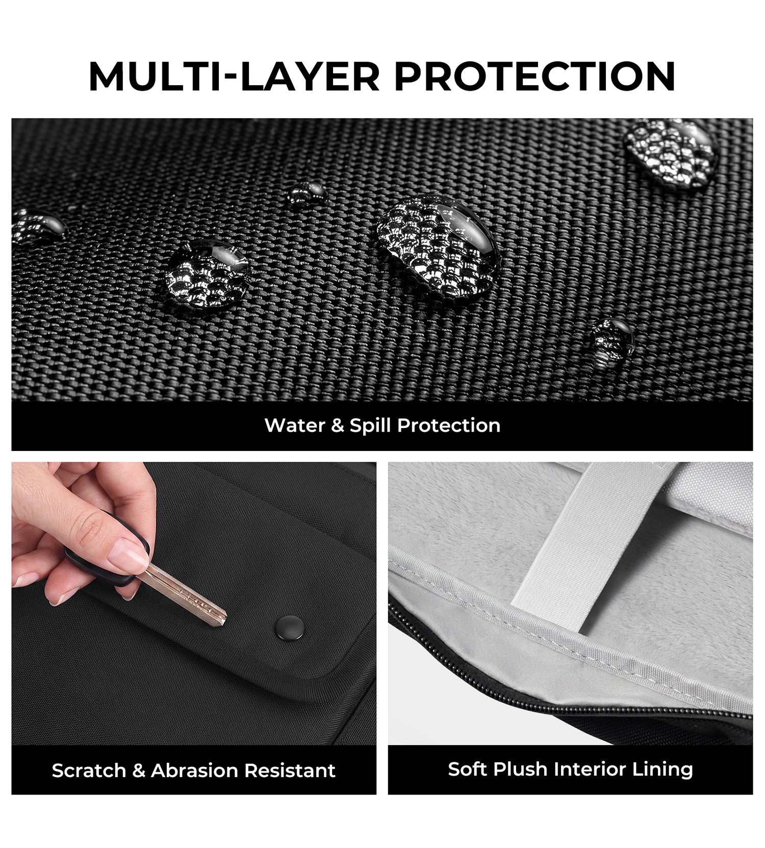 KUXIU Integrated Twin-Pod Protective Organizer