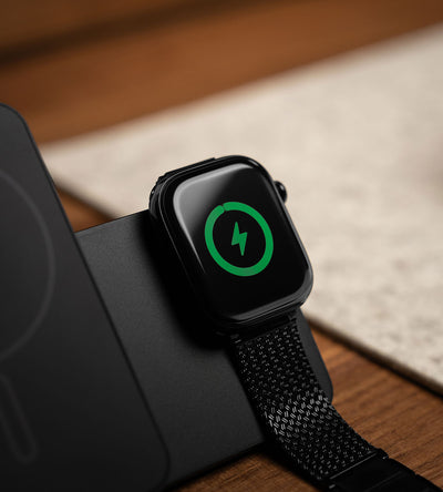 KUXIU K1 Banco de Energía MagSafe 3-en-1 de Carga Rápida 15W - Gris