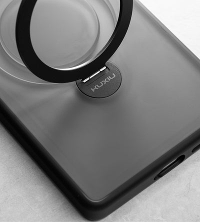 KUXIU MagSafe Flexible Stand Case For Samsung- Black