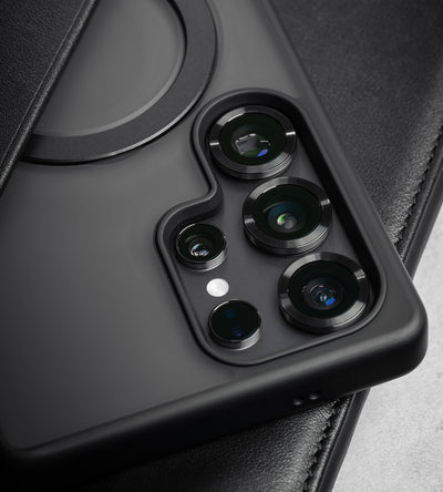 KUXIU MagSafe Flexible Stand Case For Samsung- Black