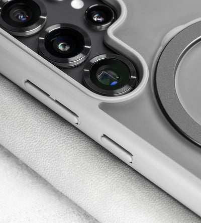 KUXIU MagSafe Flexible Stand Case For Samsung- Gray