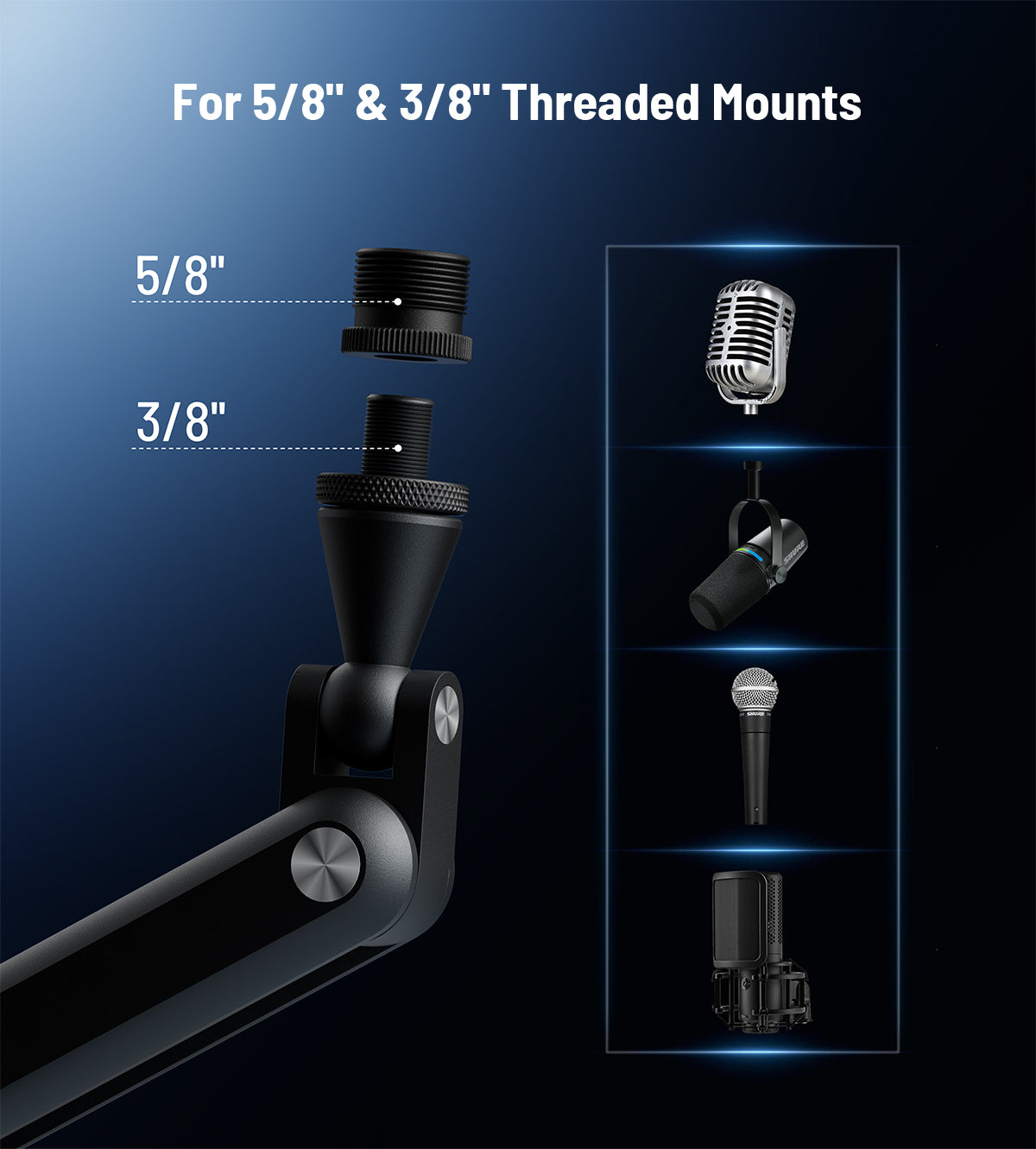 KUXIU X36 Boom Mic Arm