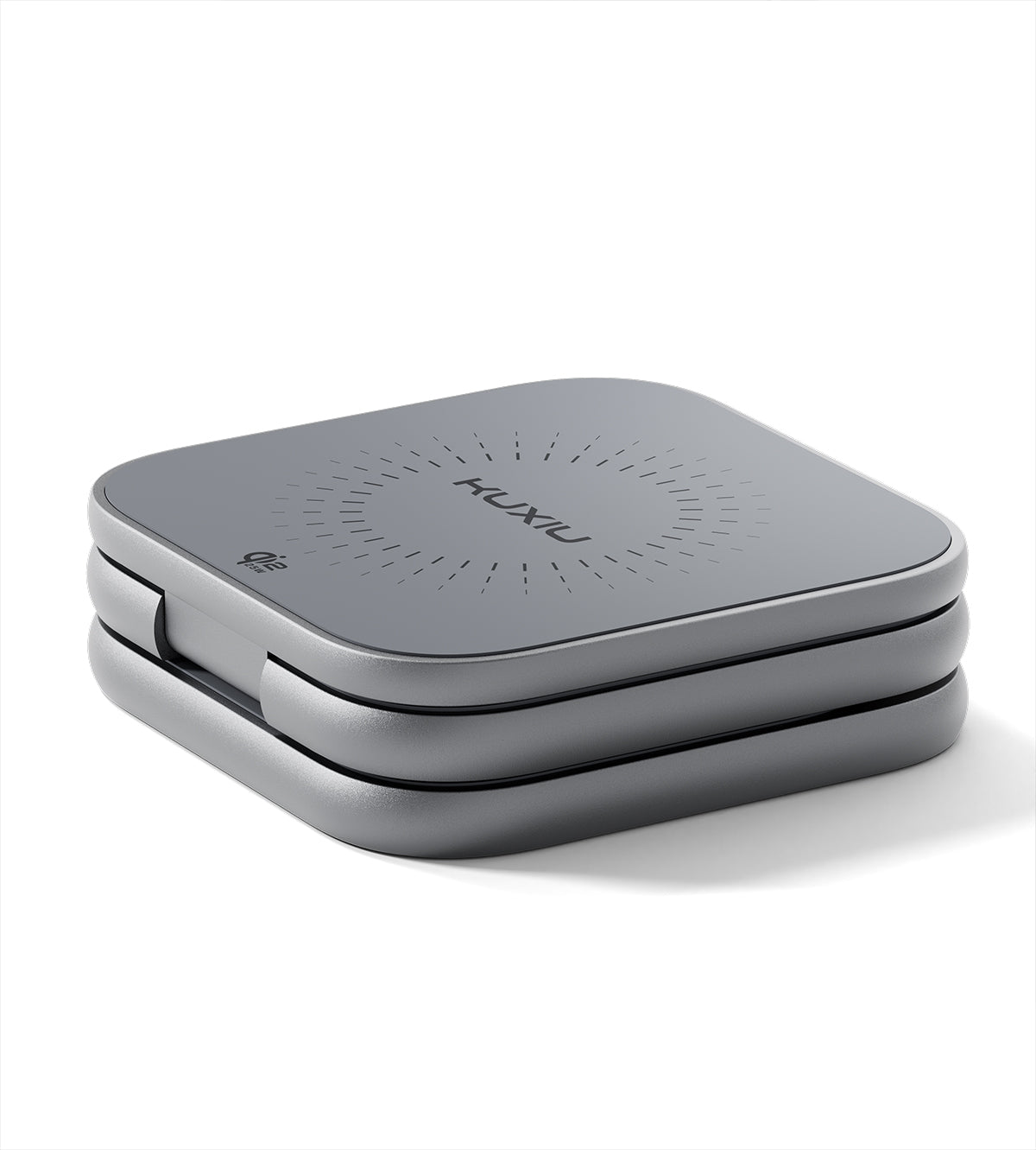 KUXIU X40 Turbo Qi2.2 Certified 25W 3-in-1 MagSafe Foldable Wireless Charging Stand - Gray