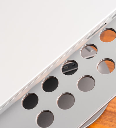 KUXIU X53 Support ergonomique pour ordinateur portable avec hub 8-en-1 intégré