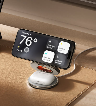 KUXIU X63 3-In-1 MagSafe 접이식 자석 무선 충전 스테이션