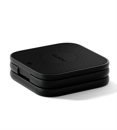 KUXIU Penyangga Pengecas Tanpa Wayar Lipat 3-dalam-1 MagSafe Bersertifikat Qi2.2 Turbo X40 25W - Hitam