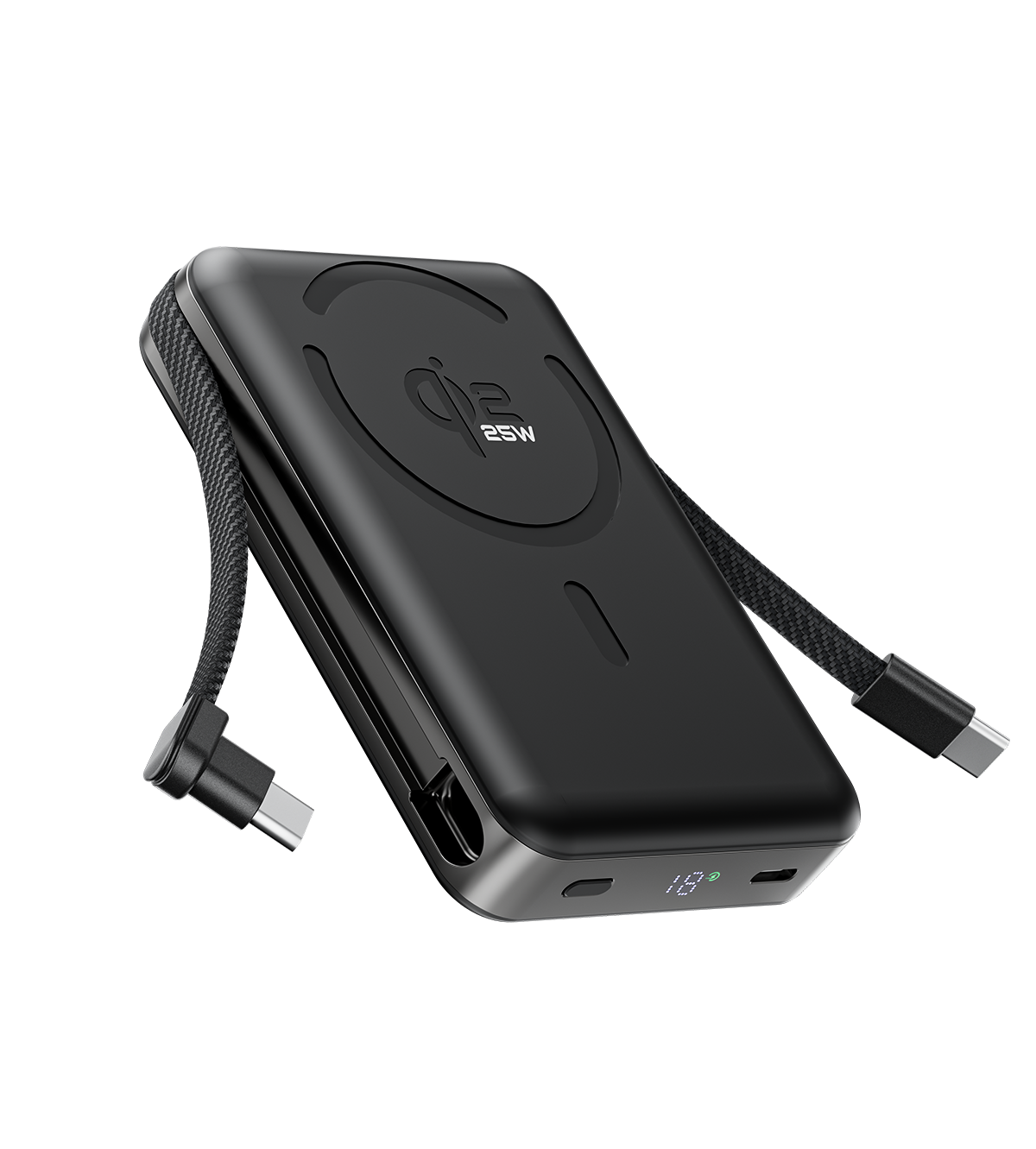 KUXIU S3 Qi2.2 25W 10000mAh MagSafe Solid-State Power Bank