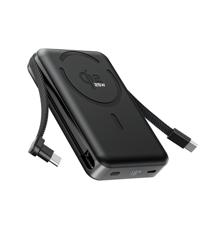 KUXIU S3 Qi2.2 25W 10000mAh MagSafe Solid-State Power Bank