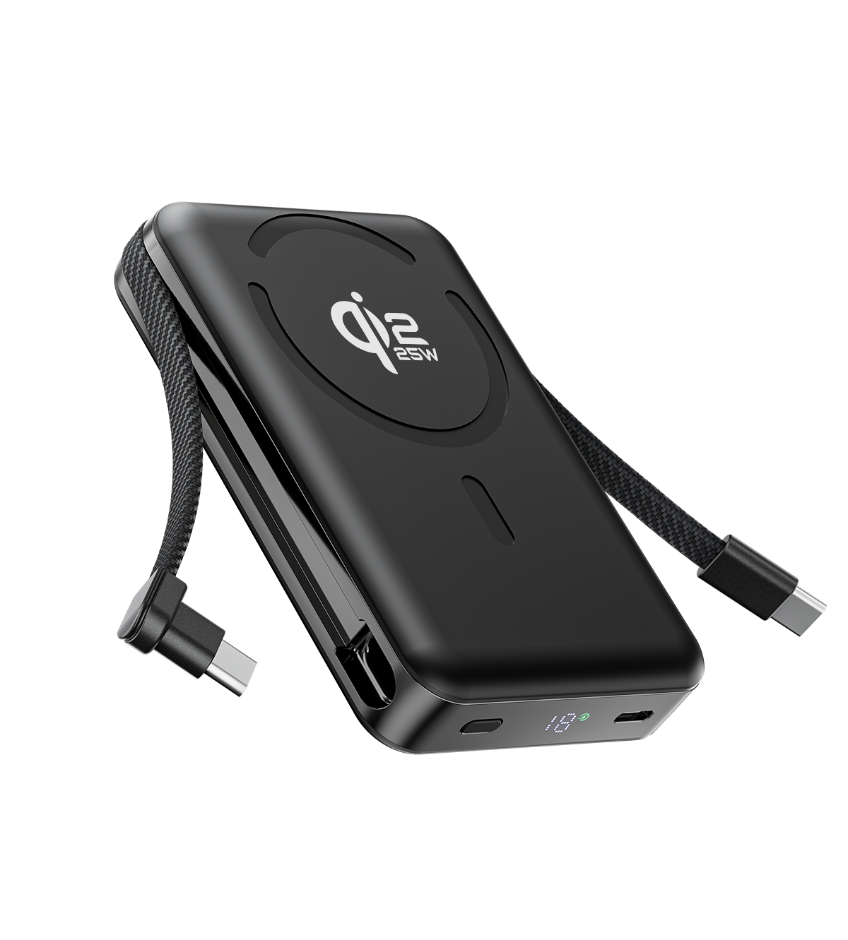 KUXIU S3 Qi2.2 25W 10000mAh MagSafe Solid-State Power Bank