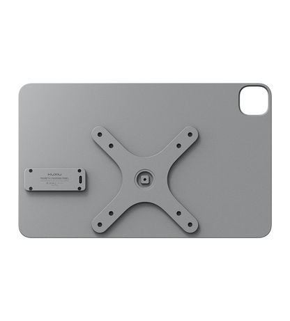 KUXIU Pannello di Ricarica Magnetico VS02 per iPad – Montaggio VESA e a Sfera