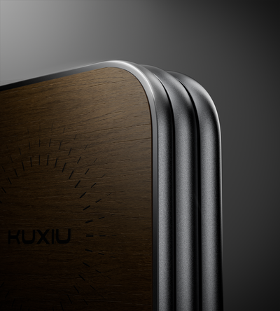 KUXIU X40 Turbo Qi2.2 Certified 25W 3-in-1 MagSafe Foldable Wireless Charging Stand  - Wood Grain