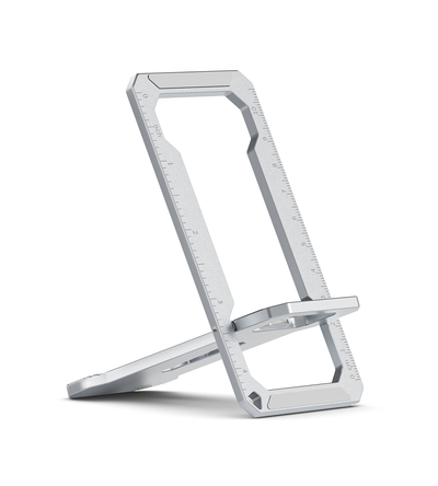KUXIU X101 Multi-Functional Portable Aluminum Phone Stand – Sliver
