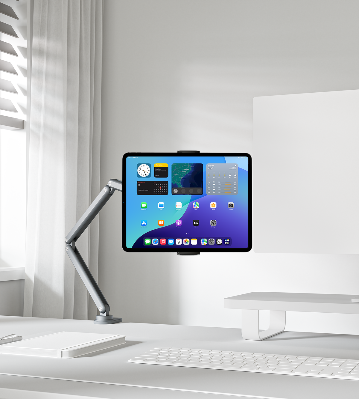 KUXIU X36 Flexible Arm Clip Tablet Mount