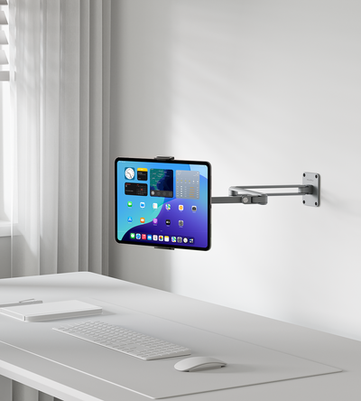 Supporto Per Tablet Da Parete Con Braccio Inclinabile TABLET HOLDER Wall Pro Supporto Per Tablet Da Parete Con Braccio Inclinabile TABLET HOLDER Wall Pro