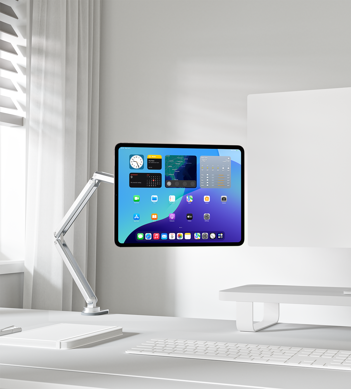 KUXIU X36 iPad 折りたたみ式アームスタンド KUXIU X36 Magnetic Flexible Stand for iPad