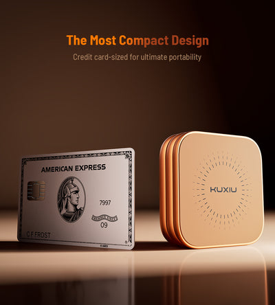 KUXIU X40 Turbo Qi2.2 Certified 25W 3-in-1 MagSafe Foldable Wireless Charging Stand  - Cosmic Orange