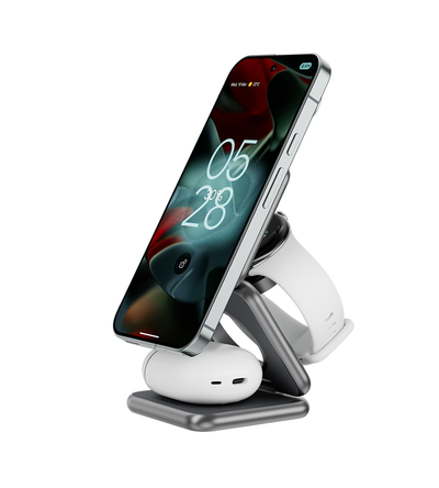 KUXIU X40G 3-in-1 접이식 충전 거치대 구글 기기용