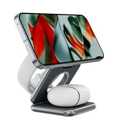 KUXIU X40G 3-in-1 접이식 충전 거치대 구글 기기용