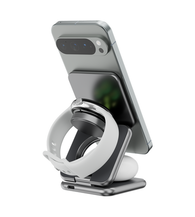 KUXIU X40G 3-in-1 접이식 충전 거치대 구글 기기용